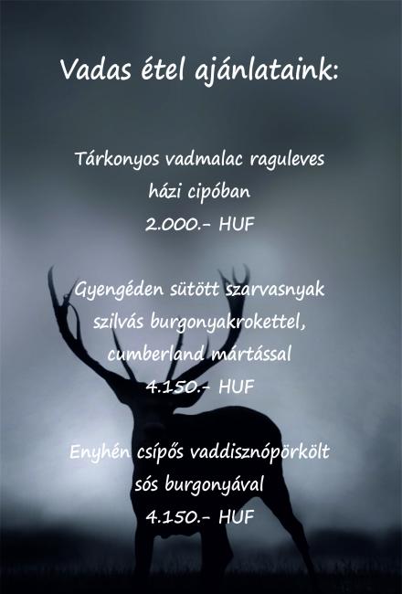 🐗🦌 ❗️Ajánlatunk a téli napokra ❗️🐗🦌